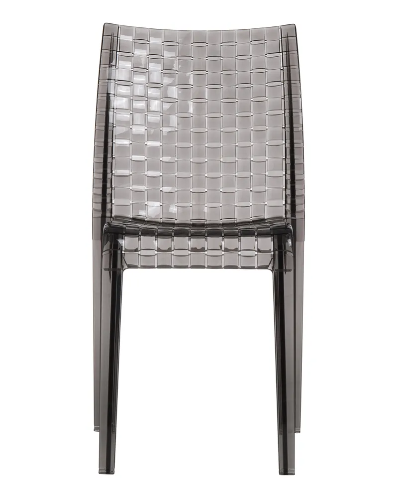 Kartell Stapelbarer Stuhl Ami Ami - Grau - Polykarbonat - Designer Tokujin Yoshioka 