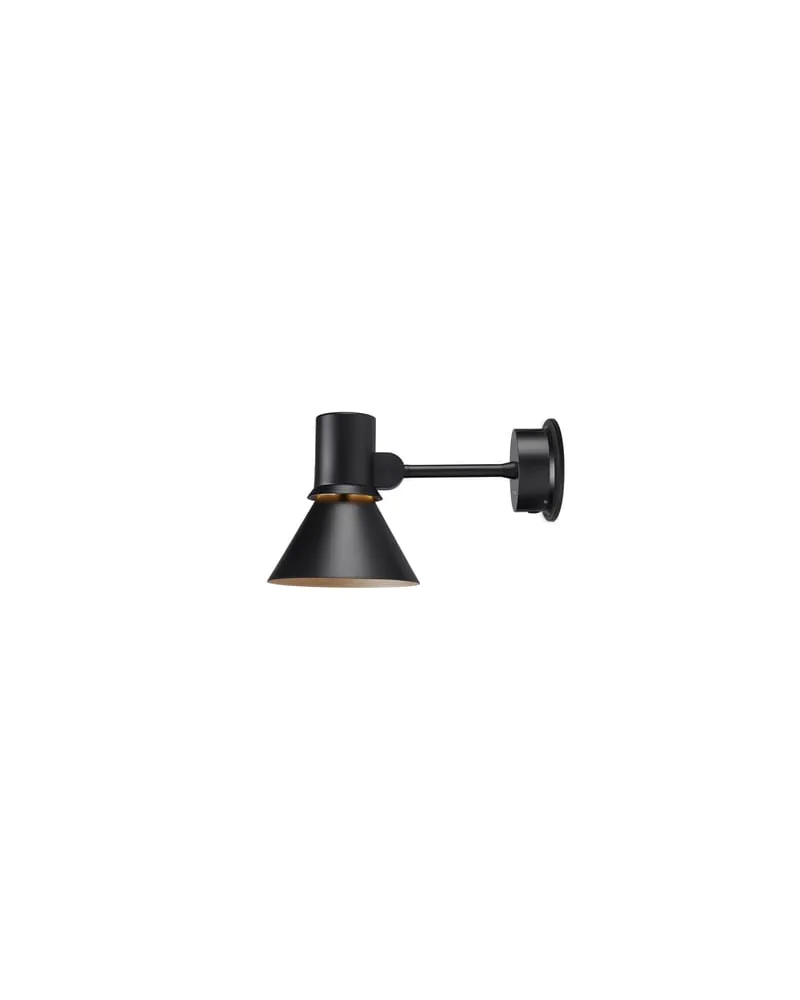 Anglepoise Wandleuchte Type 80 - Schwarz - Gusseisen - Designer Kenneth Grange 