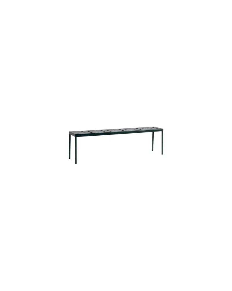 Hay Bank Balcony - Schwarz - Pulverbeschichteter Stahl - Designer Ronan & Erwan Bouroullec 