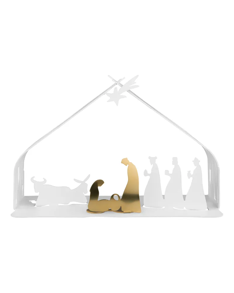 Alessi Krippe Noël - Metall - Rostfreier Stahl 18, 10 - Designer Donia Maaoui 