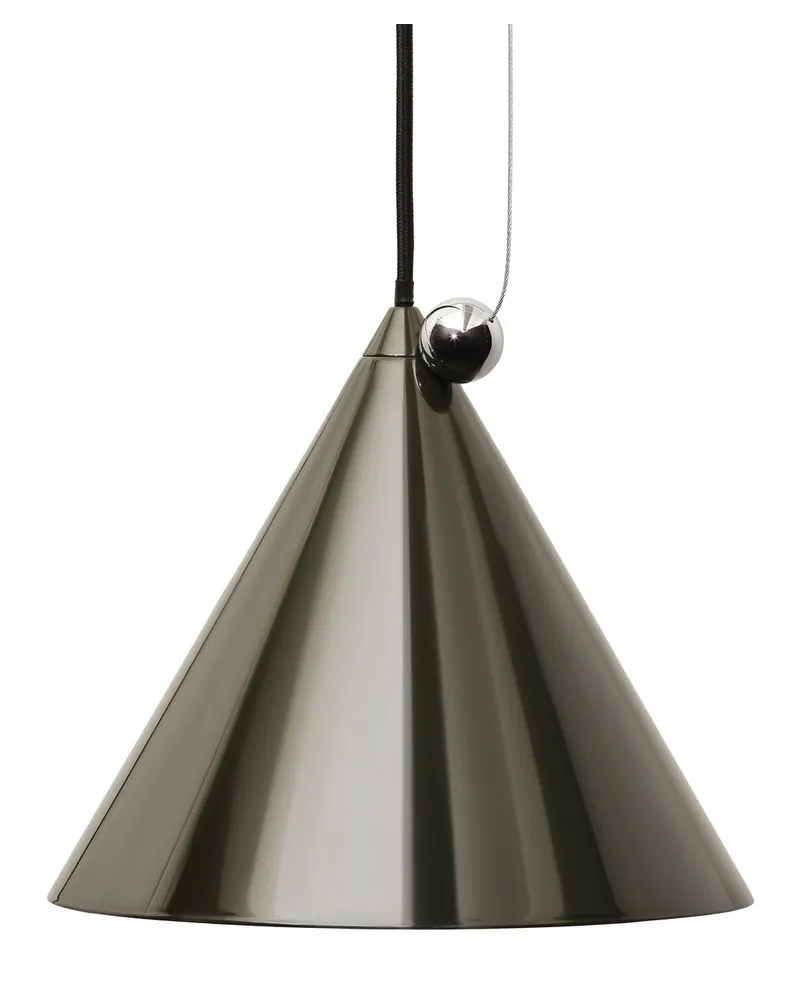 Tom Dixon Pendelleuchte Pose - Silber - Stahl - Designer Tom Dixon 