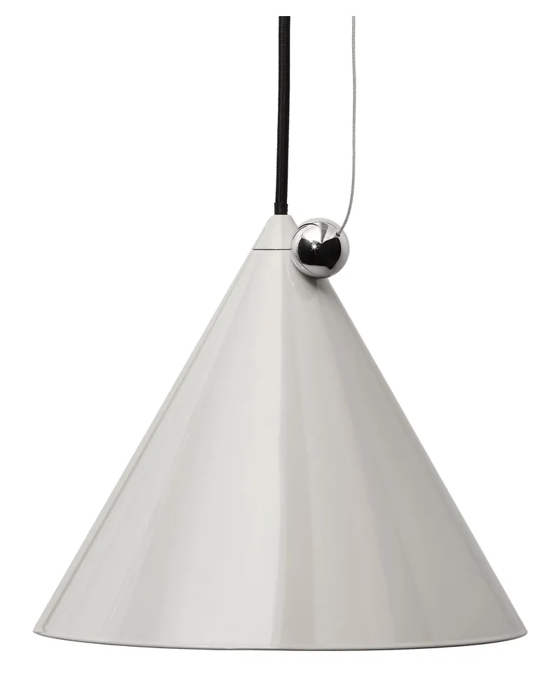 Tom Dixon Pendelleuchte Pose - Silber - Stahl - Designer Tom Dixon 