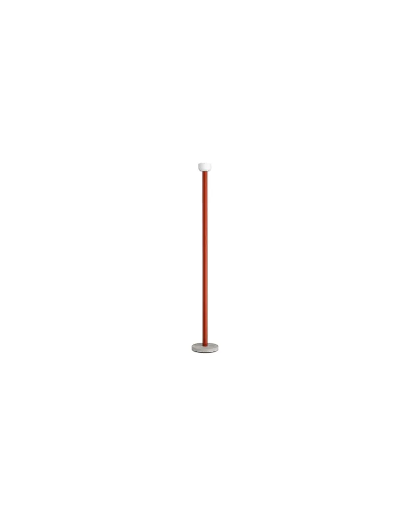 Flos Stehleuchte Bellhop - Rot - Zement - Designer Barber Osgerby 