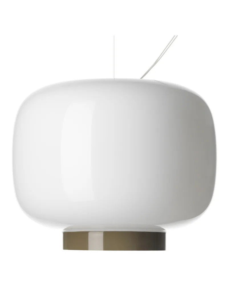 Foscarini Pendelleuchte Chouchin - Grau - Glas, mundgeblasen, lackiert - Designer Ionna Vautrin 