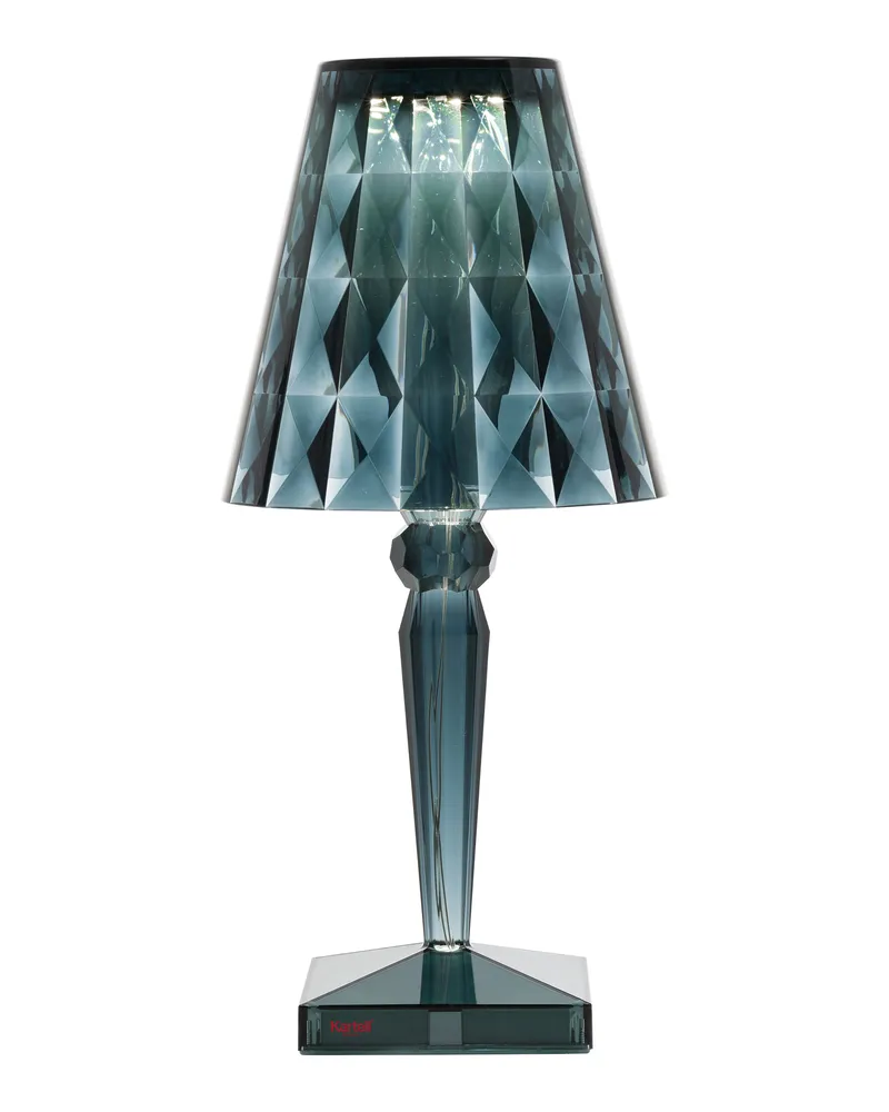 Kartell Tischleuchte Battery - Transparent - PMMA - Designer Ferruccio Laviani 