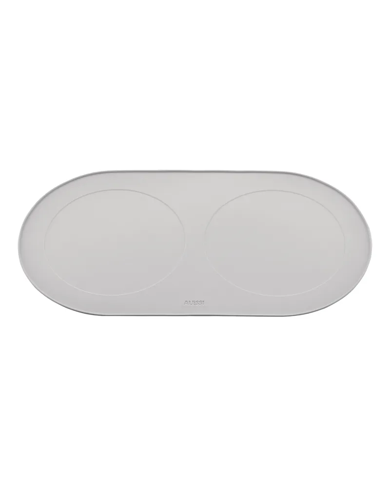Alessi Teppich Itsumo Pet - Grau - Silikon - Designer Samiro Yunoki Grau