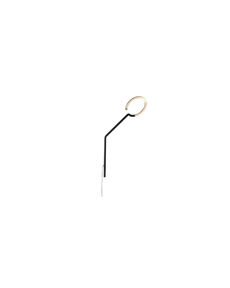 Artemide Wandleuchte mit Stromkabel Vine - Schwarz - Aluminium - Designer Bjarke Ingels Group 