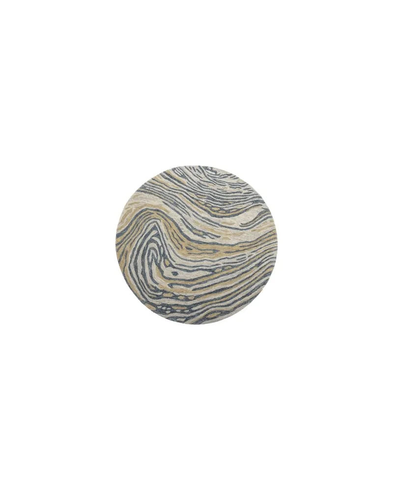 Bloomingville Teppich Tapis - Blau - Getuftete Wolle 