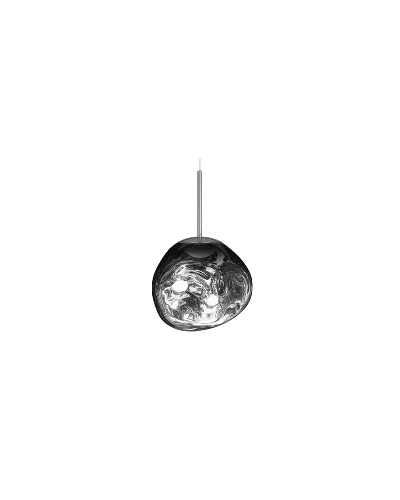 Tom Dixon Pendelleuchte Melt - Silber - Polykarbonat - Designer Tom Dixon 