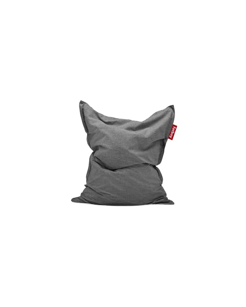 Fatboy Outdoor-Hocker Original - Grau - Olefin-Gewebe - Designer Jukka Setälä 