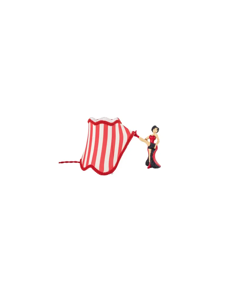 Seletti Tischleuchte Circus - Rot - Polyester-Gewebe - Designer Uto Balmoral 
