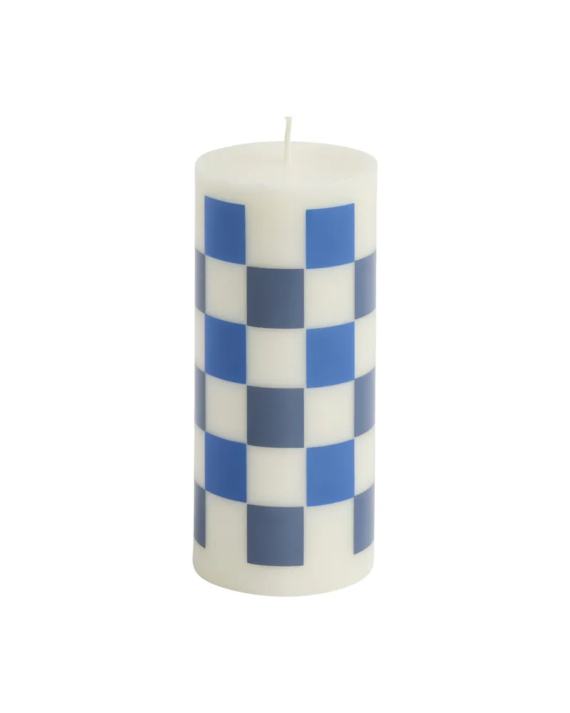 Hay Blockkerze Column - Bunt - Stearin 