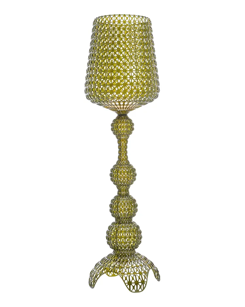 Kartell Stehleuchte Kabuki - Beige - Thermoplastisches Polykarbonat - Designer Ferruccio Laviani 