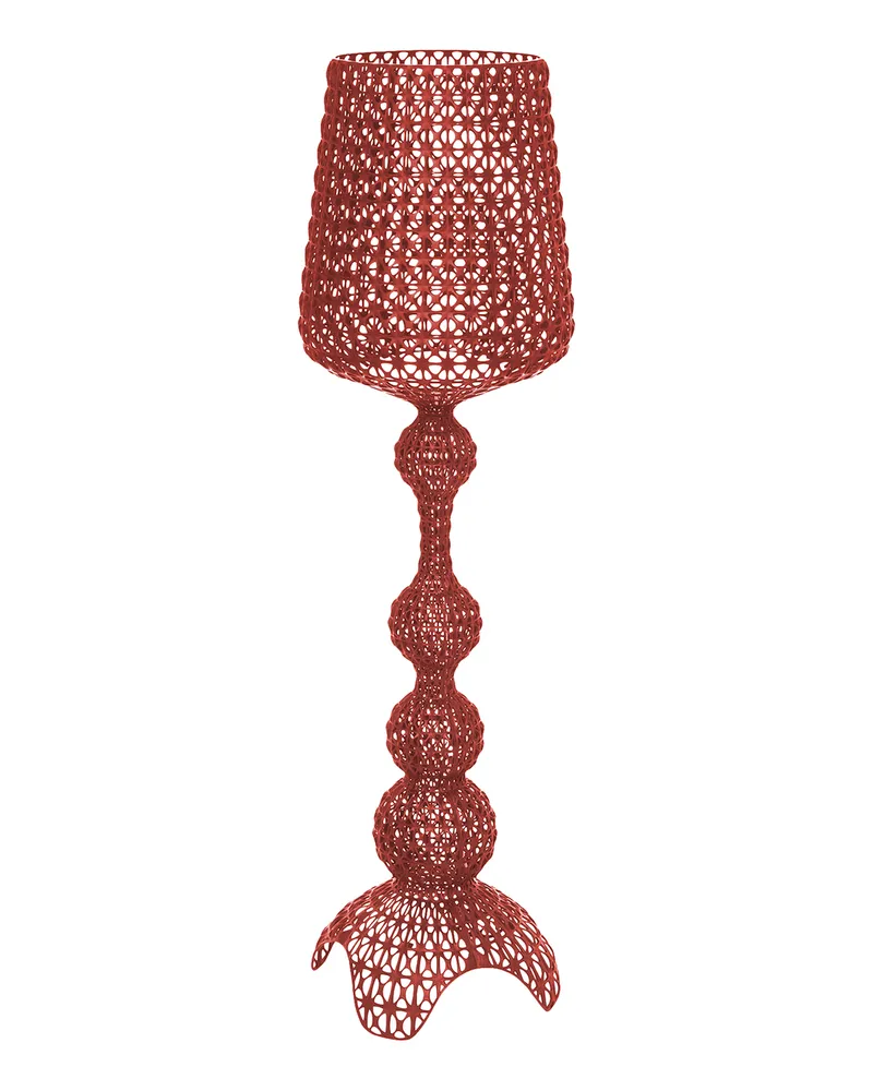 Kartell Stehleuchte Kabuki - Beige - Thermoplastisches Polykarbonat - Designer Ferruccio Laviani 