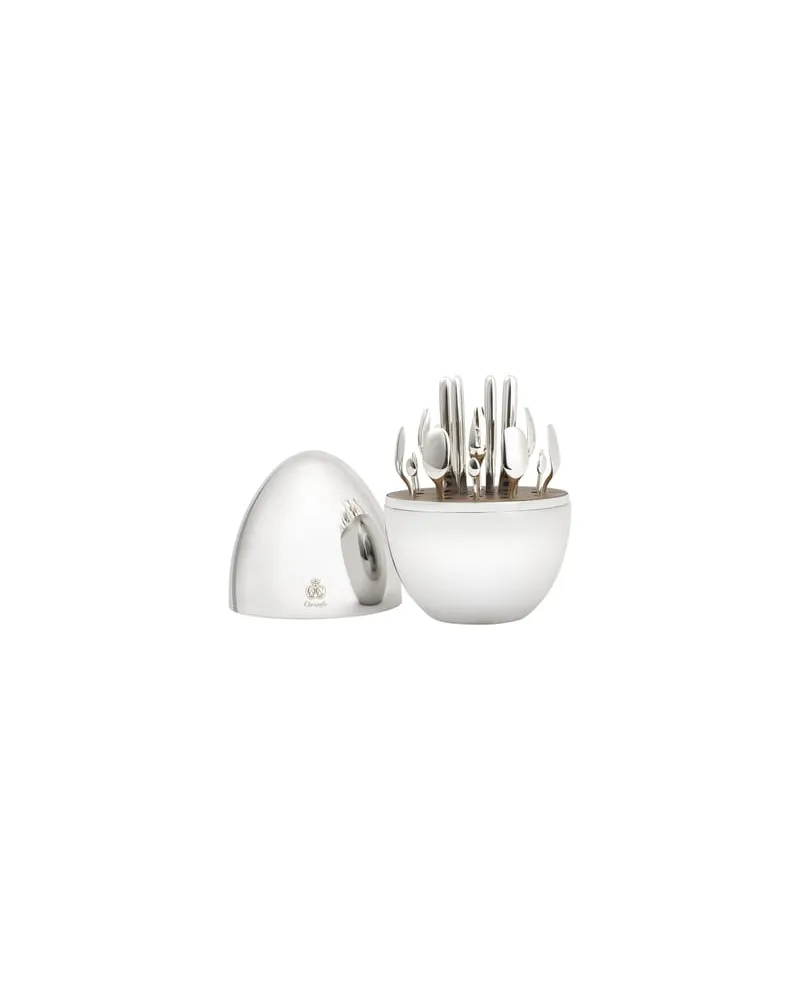 Christofle Besteck Set Mood - Metall - Versilbertes Metall 