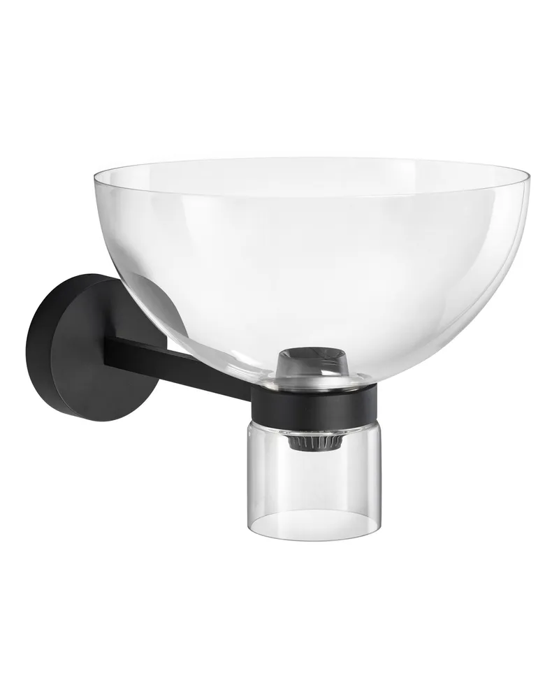 Flos Wandleuchte Nocturne - Silber - Geblasenes Borosilikatglas - Designer Konstantin Grcic 