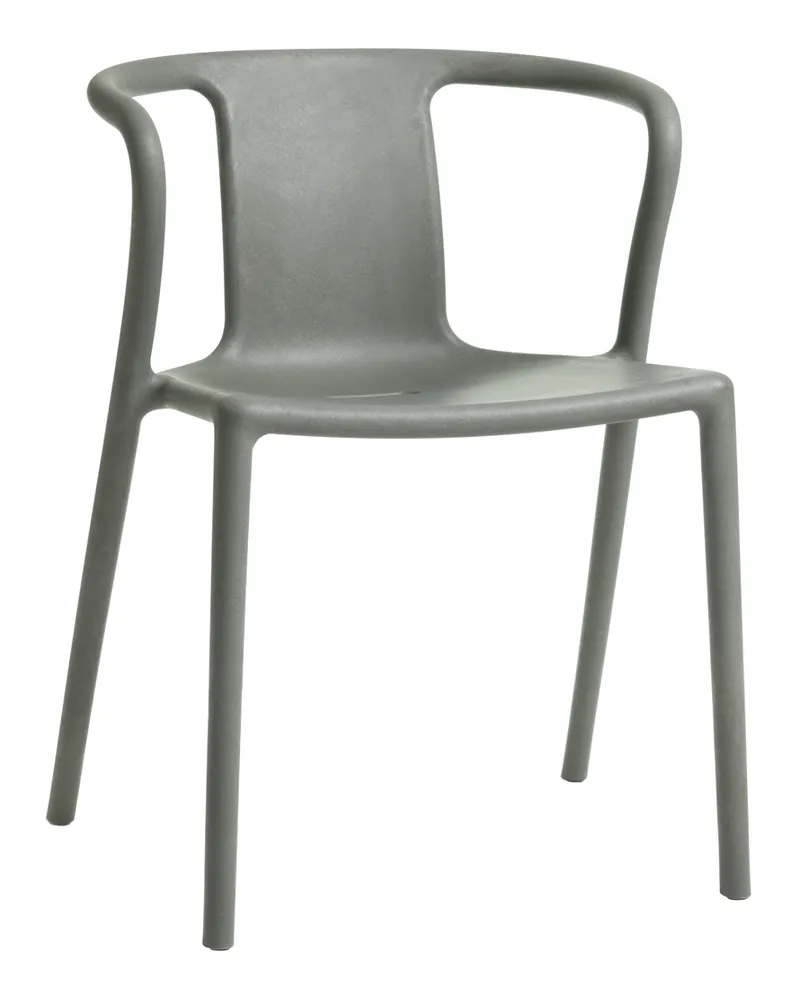 Magis Stapelbarer Sessel Air- - Grau - Recycelter Kunststoff - Designer Jasper Morrison 