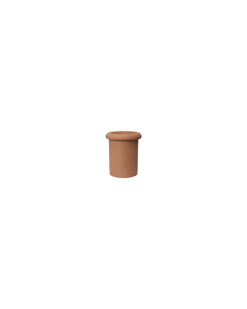 ferm LIVING Blumentopf Rollo - Orange - Terrakotta 