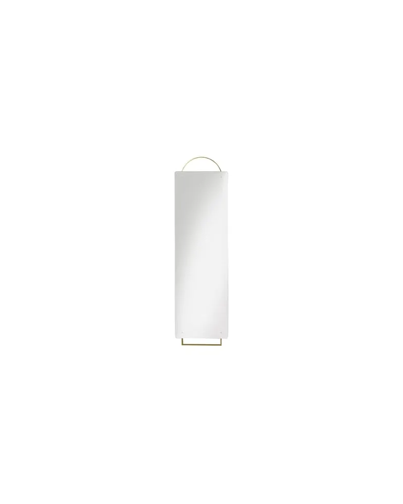 ferm LIVING Stellspiegel Miroir mural - Metall - Messingbeschichtetes Metall - Designer Trine Andersen 
