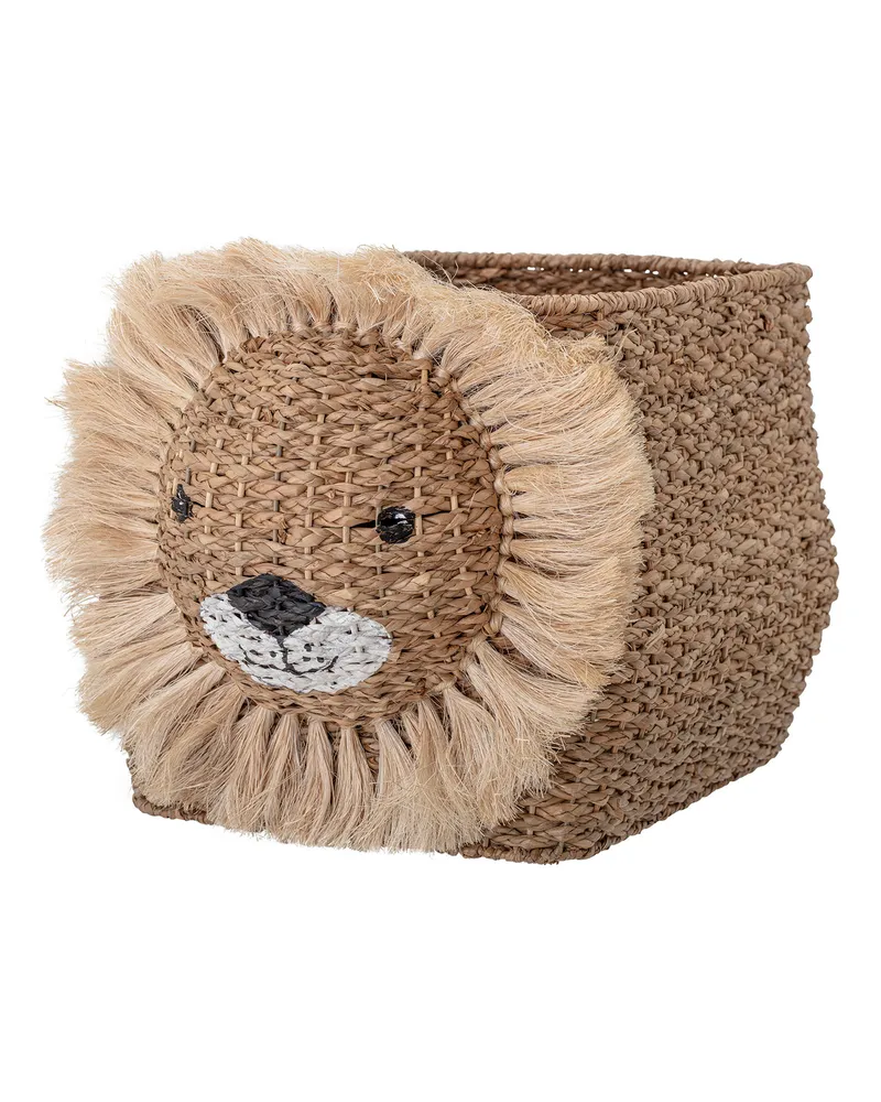 Bloomingville Korb Harrison - Beige - Bankuan-Gras 