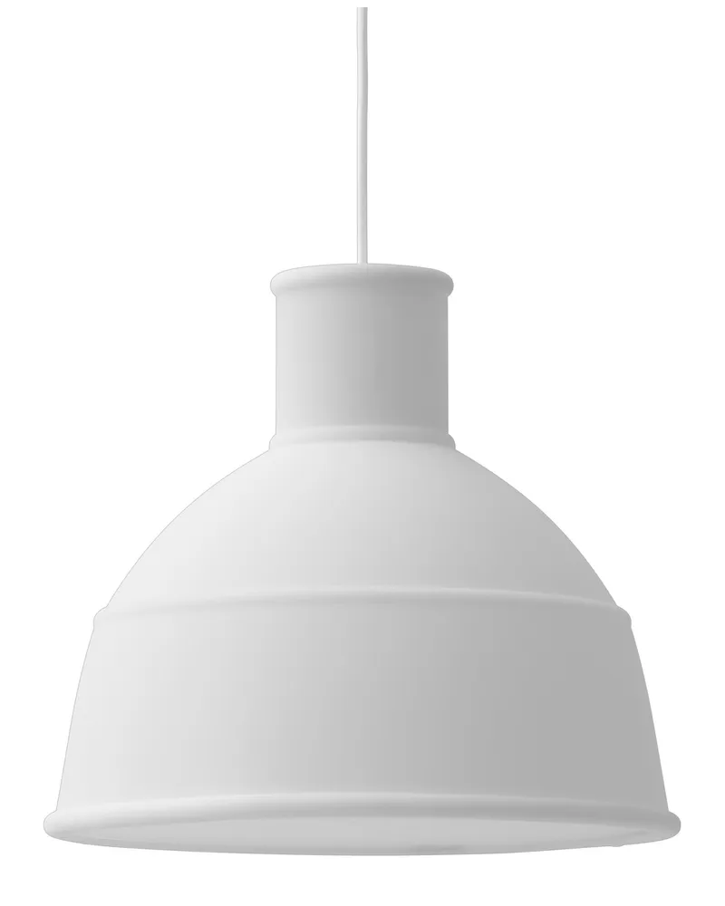 Muuto Pendelleuchte Unfold - Weiß - Silikon - Designer Form Us With Love 