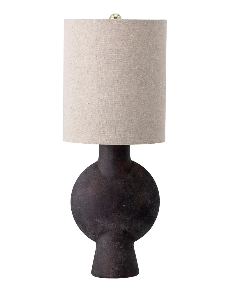 Bloomingville Tischleuchte Lampe table - Beige - Eisen 