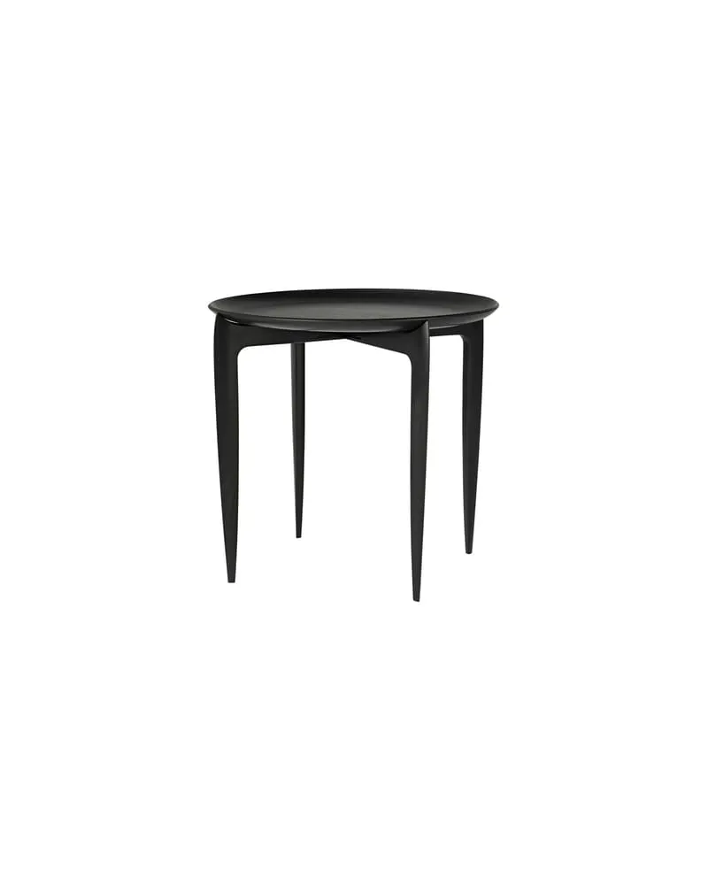 Fritz Hansen Beistelltisch Objects - Schwarz - Getöntes Eichenholz - Designer Willumsen & Engholm 