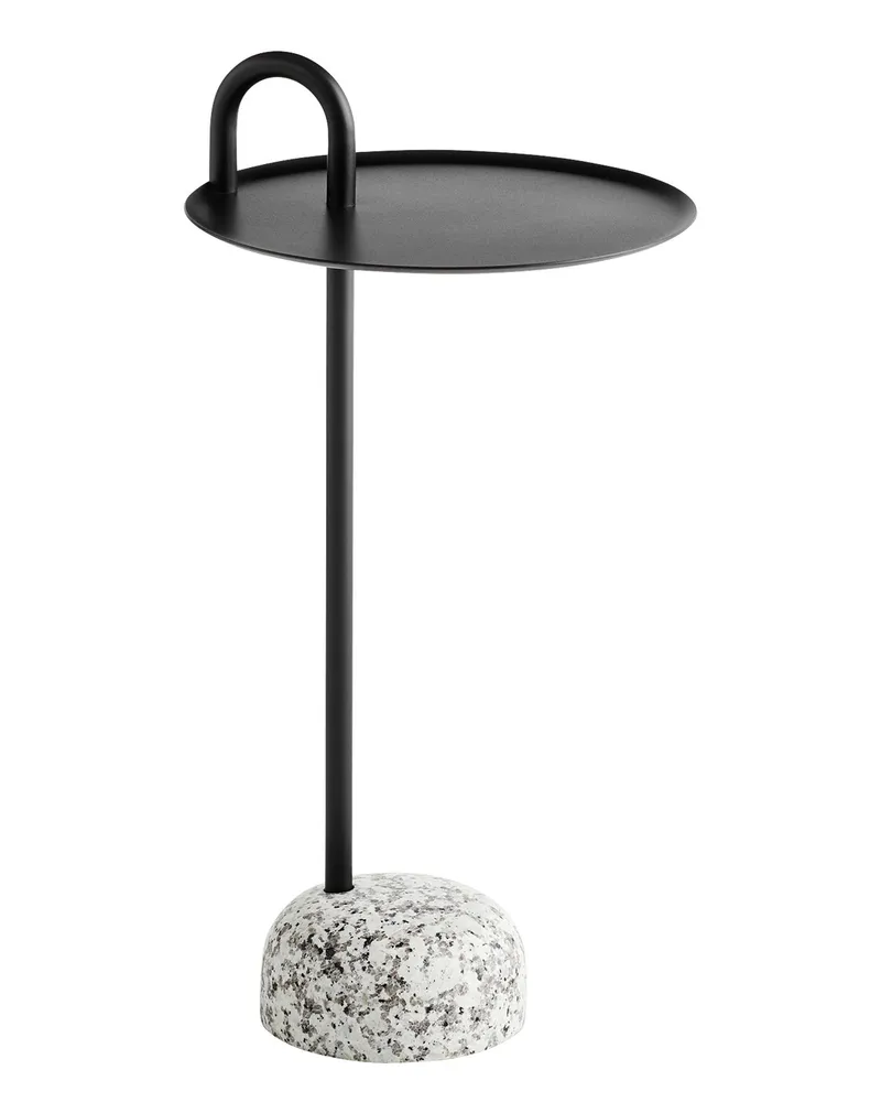Hay Beistelltisch Bowler - Rot - Epoxid-lackierter Stahl - Designer Shane Schneck 