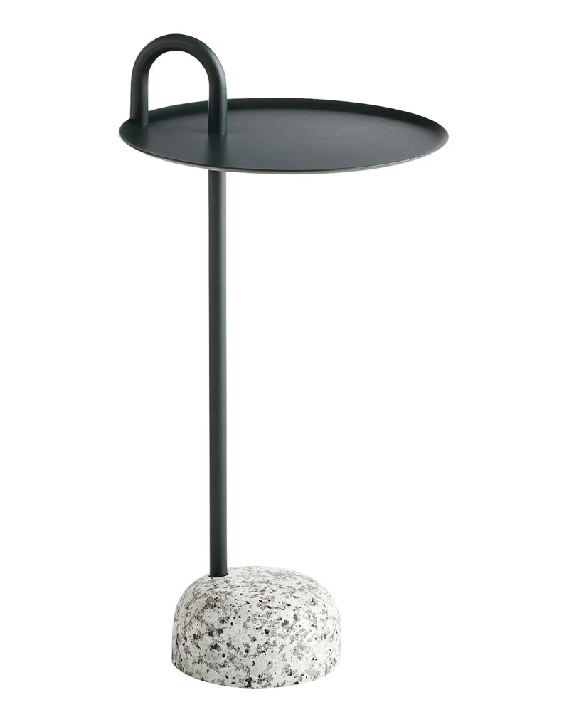 Hay Beistelltisch Bowler - Rot - Epoxid-lackierter Stahl - Designer Shane Schneck 