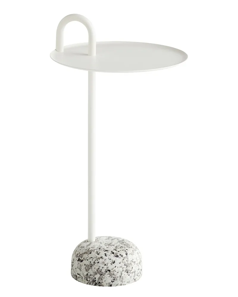 Hay Beistelltisch Bowler - Rot - Epoxid-lackierter Stahl - Designer Shane Schneck 