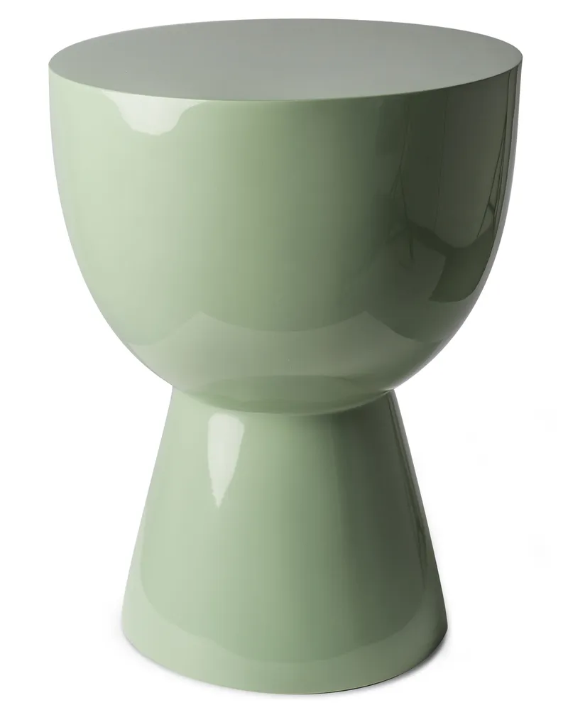POLSPOTTEN Hocker Tabouret plastique - Orange - lackiertes Polyester 
