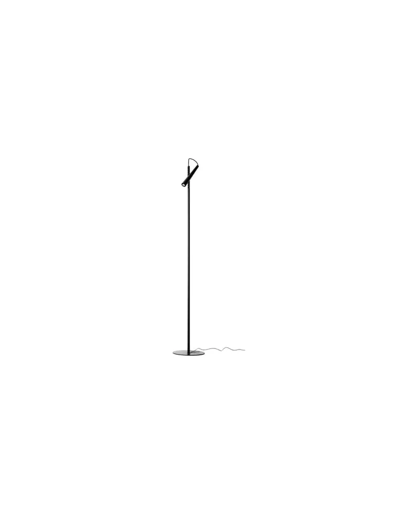 Foscarini Stehleuchte Magneto - Schwarz - lackierter Stahl - Designer Giulio Iacchetti 
