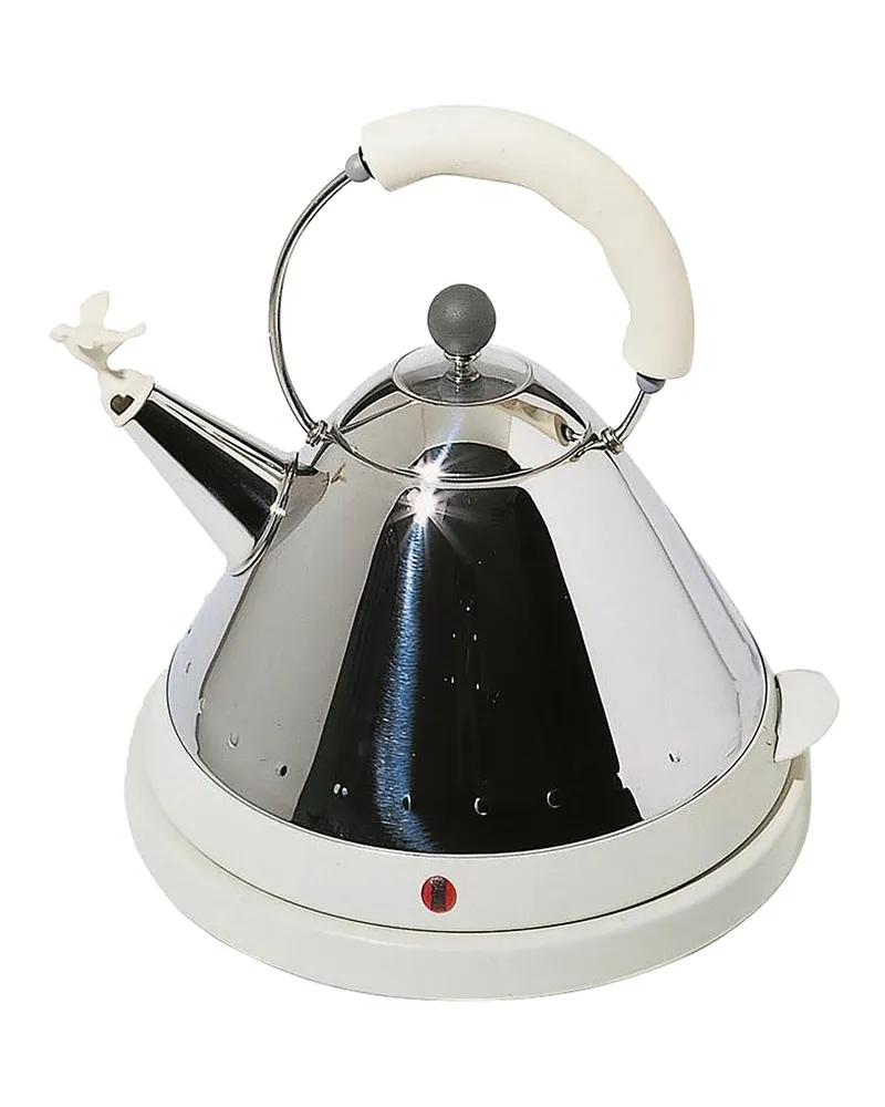 Alessi Wasserkocher Oisillon - Weiß - Polyamid - Designer Michael Graves 