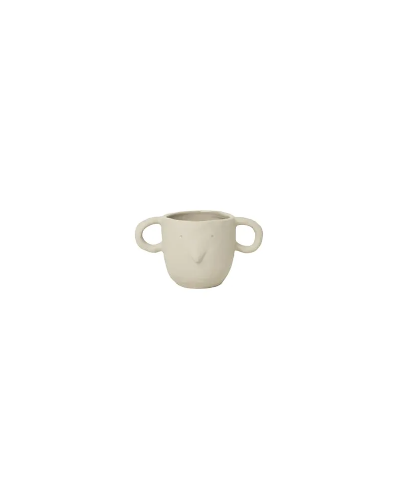 ferm LIVING Blumentopf Mus - Beige - Sandstein - Designer Trine Andersen 
