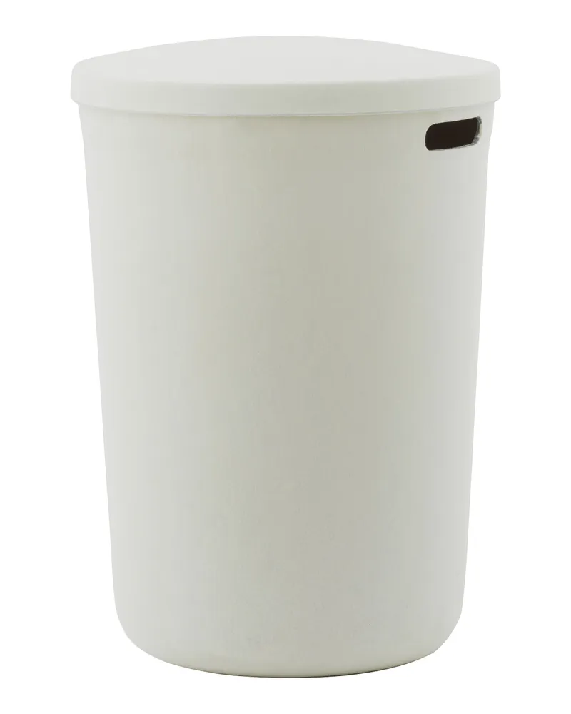 Normann Copenhagen Wäschekorb Hide - Weiß - Recycelter PET-Filz - Designer Simon Legald 