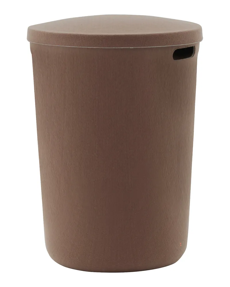 Normann Copenhagen Wäschekorb Hide - Braun - Recycelter PET-Filz - Designer Simon Legald 