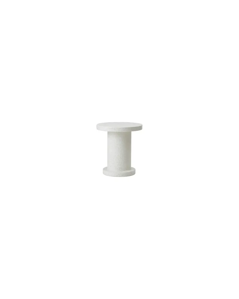 Normann Copenhagen Couchtisch Bit - Weiß - Recyceltes Polyethylen - Designer Simon Legald 