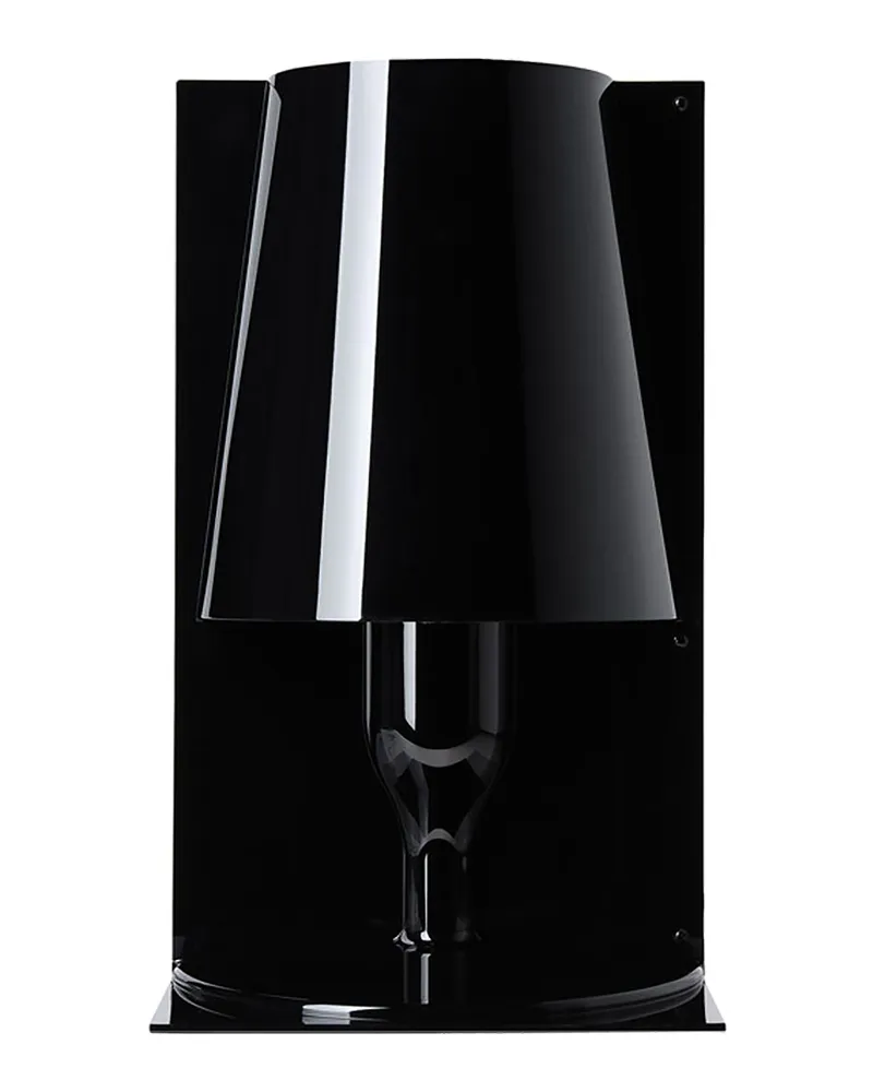 Kartell Tischleuchte Take - Schwarz - Polycarbonat 2.0 - Designer Ferruccio Laviani 