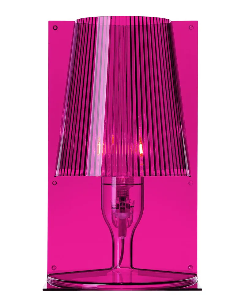 Kartell Tischleuchte Take - Schwarz - Polycarbonat 2.0 - Designer Ferruccio Laviani 