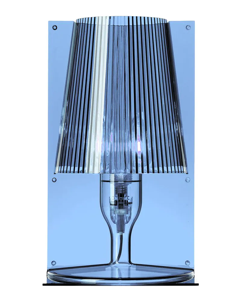 Kartell Tischleuchte Take - Schwarz - Polycarbonat 2.0 - Designer Ferruccio Laviani 