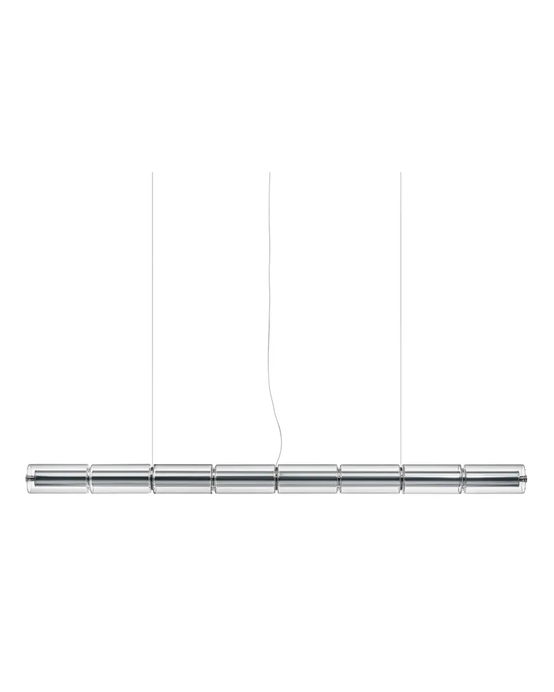 Flos Pendelleuchte Luce - Transparent - Borosilikatglas - Designer Ronan Bouroullec 