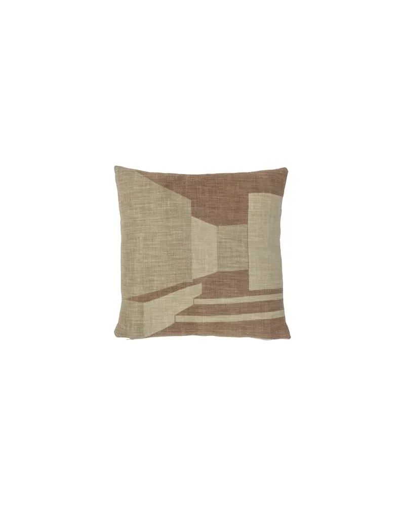 Bloomingville Kissen Coussins - Beige - Baumwolle 
