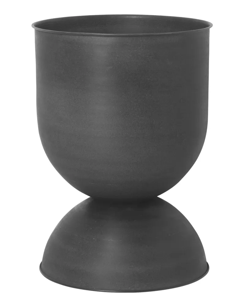 ferm LIVING Blumentopf Hourglass - Silber - Aluminium - Designer Trine Andersen 