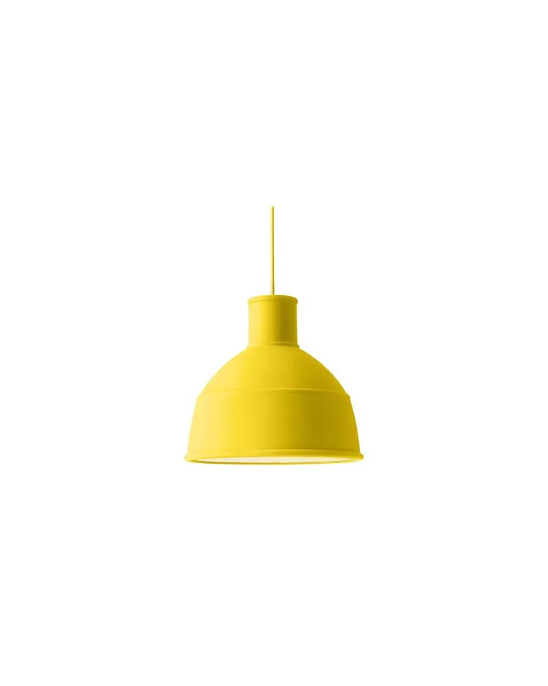 Muuto Pendelleuchte Unfold - Gelb - Silikon - Designer Form Us With Love 