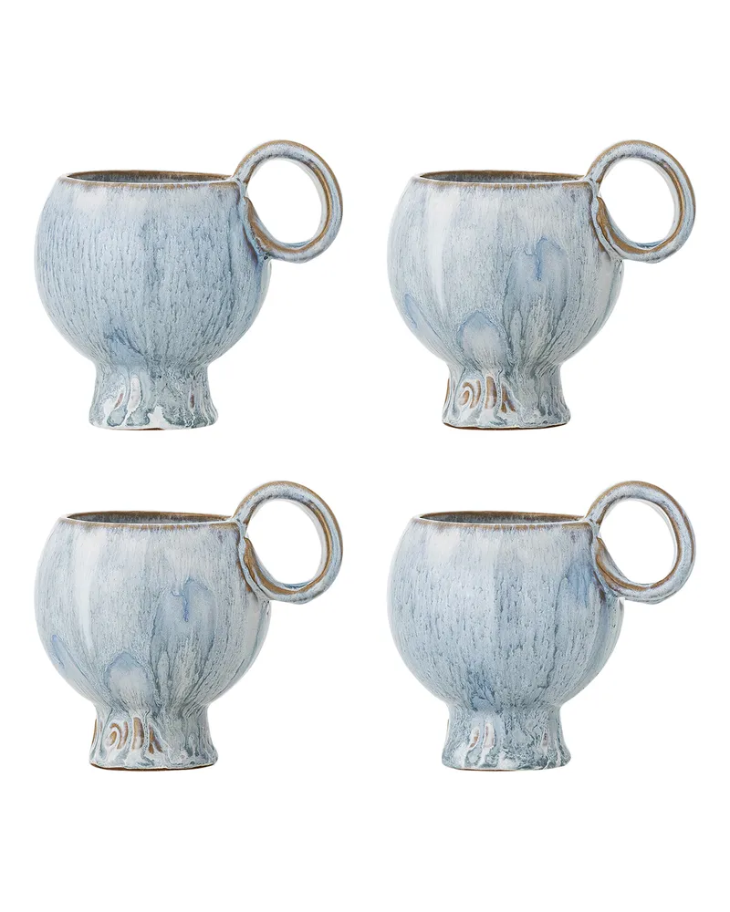 Bloomingville Becher Avonlea - Blau - Sandstein 