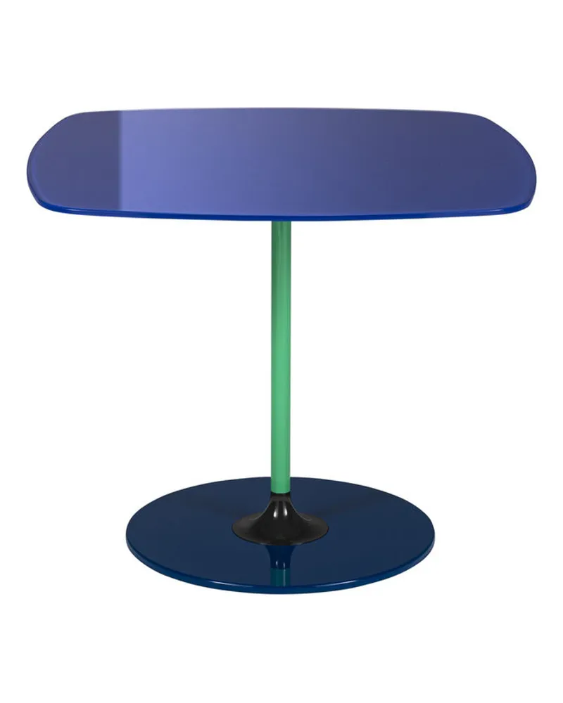Kartell Beistelltisch Thierry - Schwarz - bemalter Stahl - Designer Piero Lissoni 