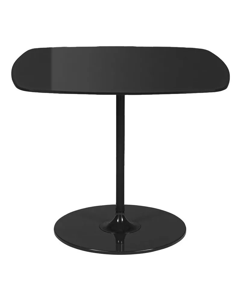 Kartell Beistelltisch Thierry - Schwarz - bemalter Stahl - Designer Piero Lissoni 