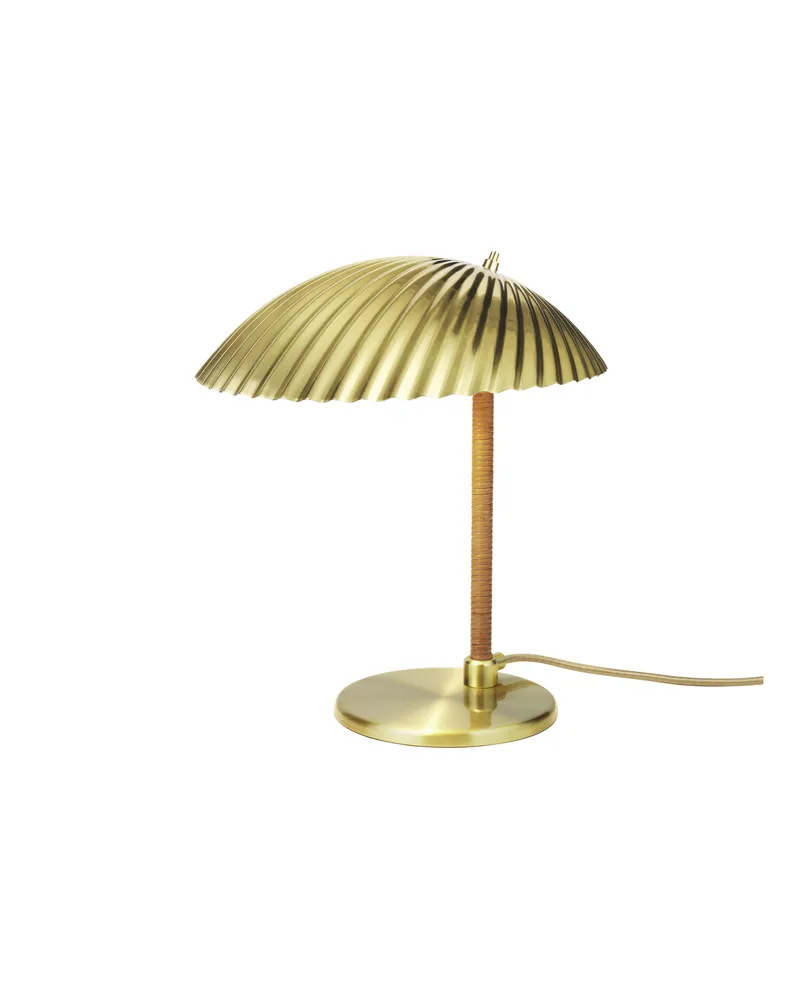 Gubi Tischleuchte Tynell - Gold - Textil - Designer Paavo Tynell 