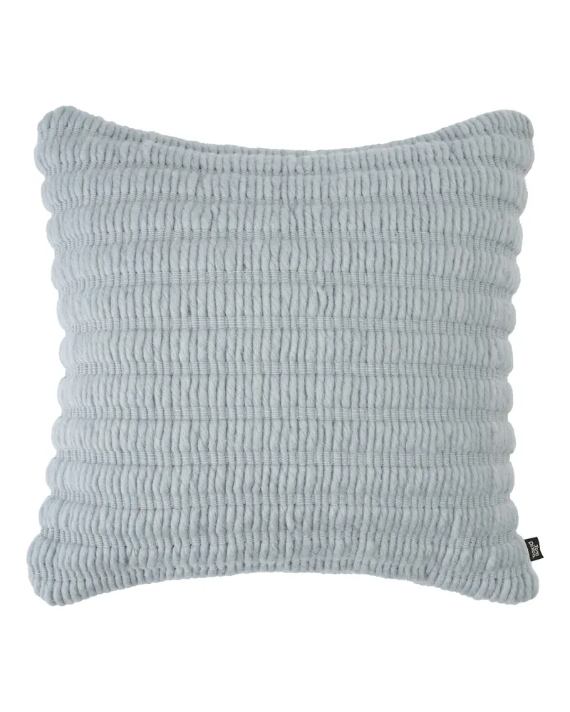 Tom Dixon Kissen Ridge - Blau - Wolle - Designer Tom Dixon 