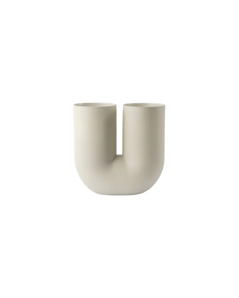 Muuto Vase Kink - Beige - Keramik - Designer Earnest Studio 